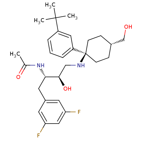Chemical structure of BindingDB Monomer ID 50302853