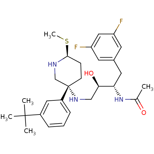 Chemical structure of BindingDB Monomer ID 50302857