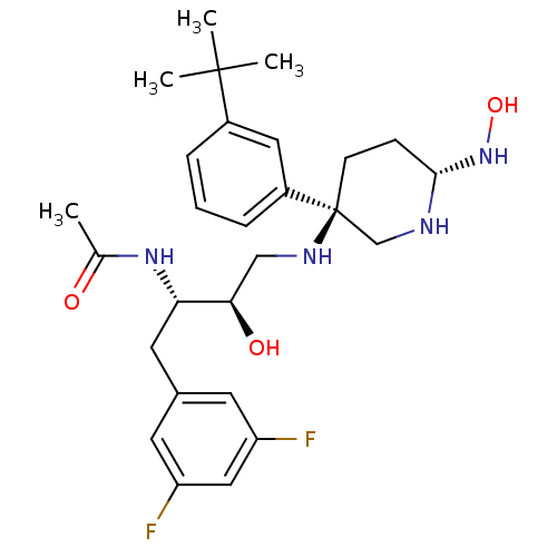 Chemical structure of BindingDB Monomer ID 50302863