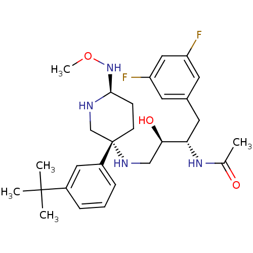 Chemical structure of BindingDB Monomer ID 50302864