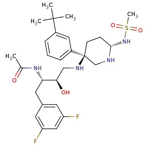 Chemical structure of BindingDB Monomer ID 50302867