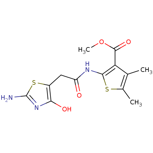 Chemical structure of BindingDB Monomer ID 50302906