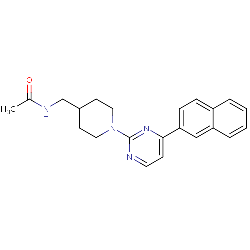 Chemical structure of BindingDB Monomer ID 50303036