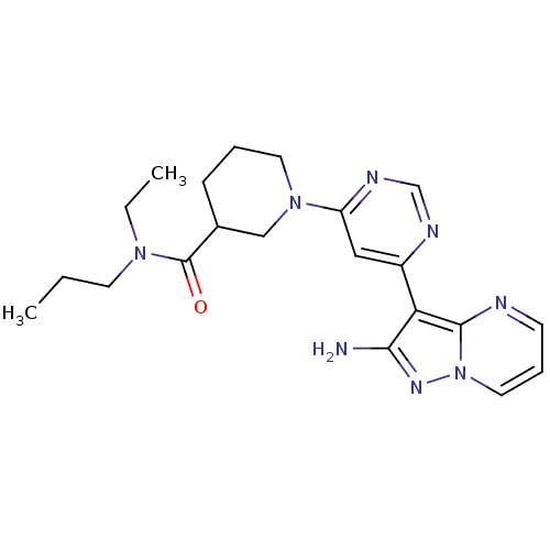 Chemical structure of BindingDB Monomer ID 50303078