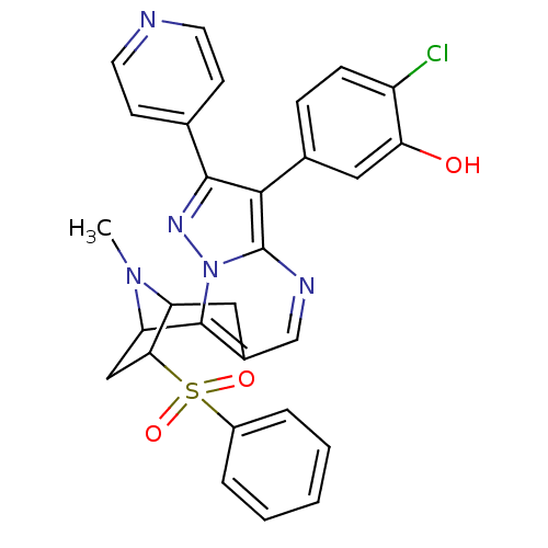 Chemical structure of BindingDB Monomer ID 50303132