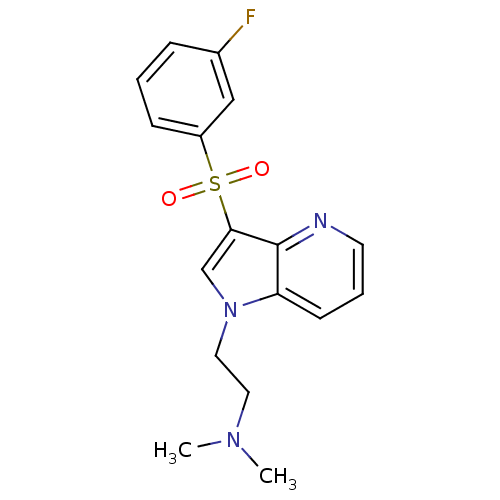 Chemical structure of BindingDB Monomer ID 50303159