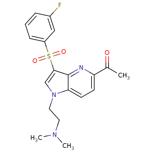 Chemical structure of BindingDB Monomer ID 50303162