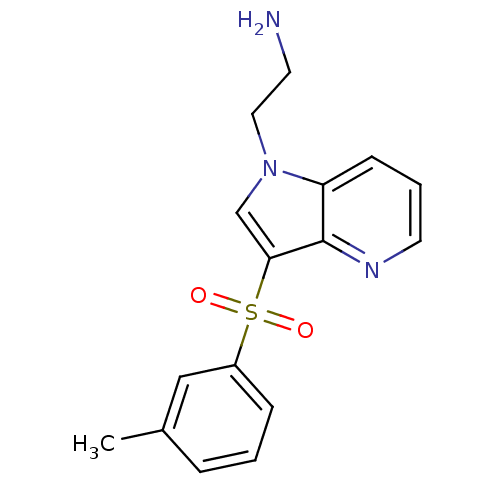 Chemical structure of BindingDB Monomer ID 50303167