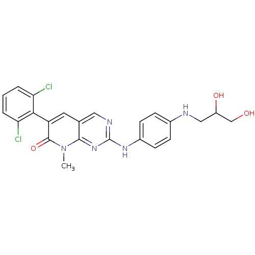 Chemical structure of BindingDB Monomer ID 50303229