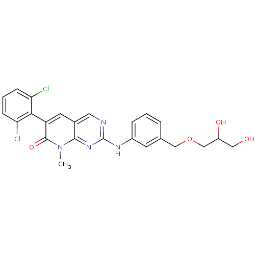 Chemical structure of BindingDB Monomer ID 50303232
