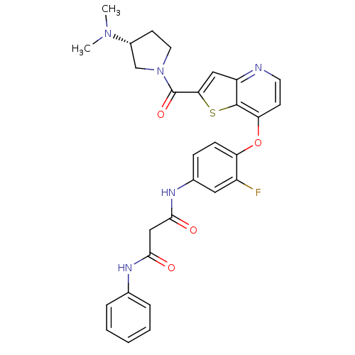 Chemical structure of BindingDB Monomer ID 50303263