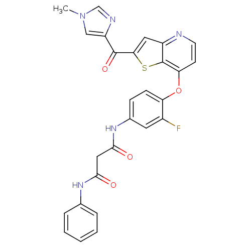 Chemical structure of BindingDB Monomer ID 50303265