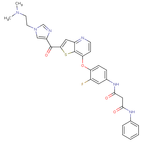 Chemical structure of BindingDB Monomer ID 50303267