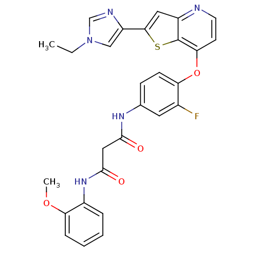 Chemical structure of BindingDB Monomer ID 50303273