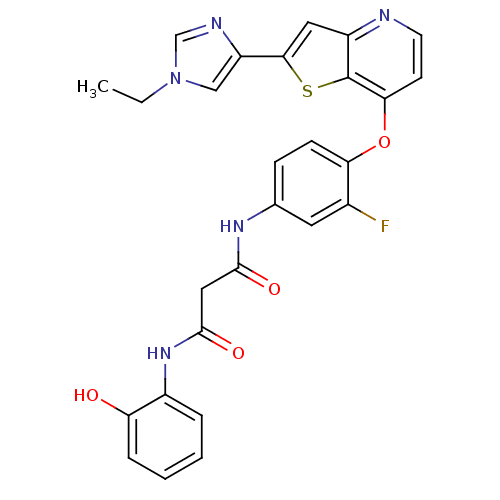 Chemical structure of BindingDB Monomer ID 50303275