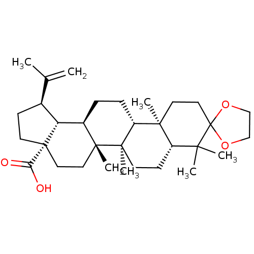 Chemical structure of BindingDB Monomer ID 50303451