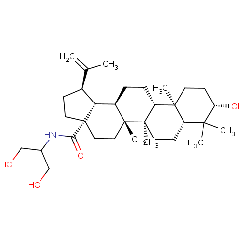 Chemical structure of BindingDB Monomer ID 50303473