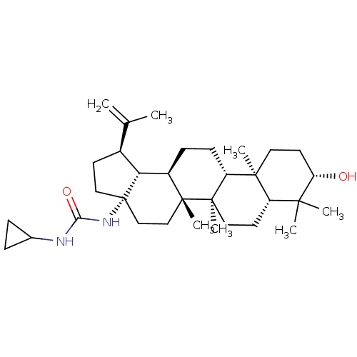 Chemical structure of BindingDB Monomer ID 50303480