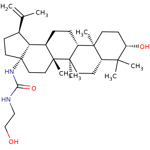 Chemical structure of BindingDB Monomer ID 50303481