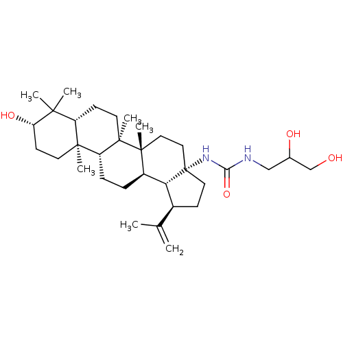Chemical structure of BindingDB Monomer ID 50303483