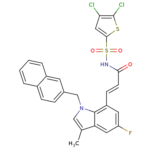 Chemical structure of BindingDB Monomer ID 50303661