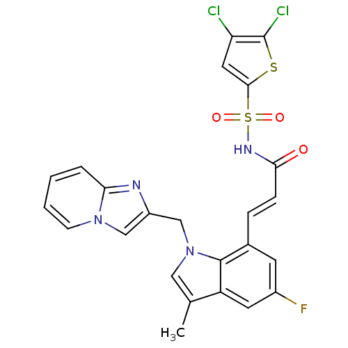 Chemical structure of BindingDB Monomer ID 50303663