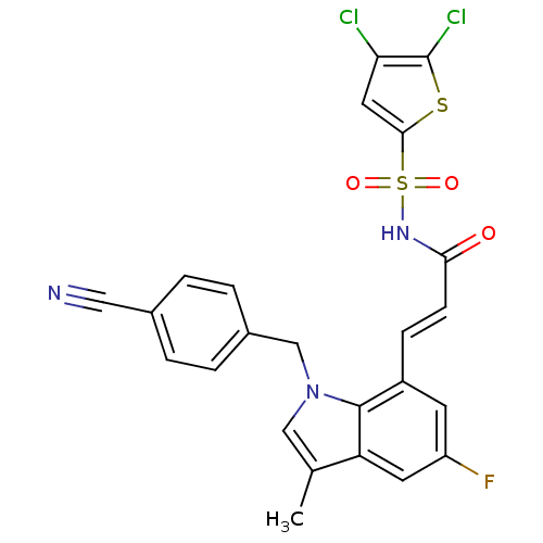 Chemical structure of BindingDB Monomer ID 50303664