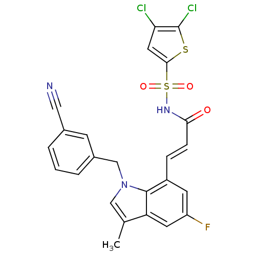 Chemical structure of BindingDB Monomer ID 50303665