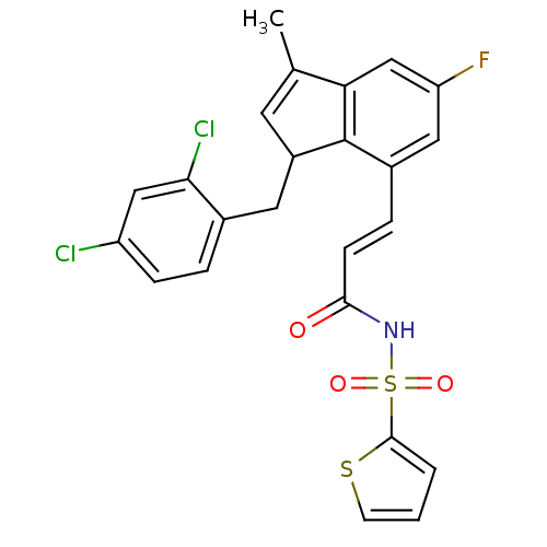 Chemical structure of BindingDB Monomer ID 50303667
