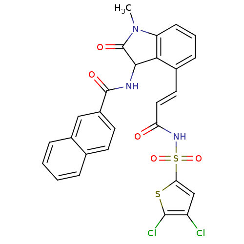 Chemical structure of BindingDB Monomer ID 50303669