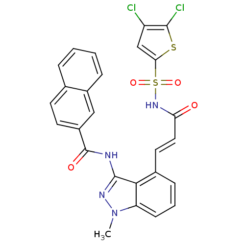 Chemical structure of BindingDB Monomer ID 50303671