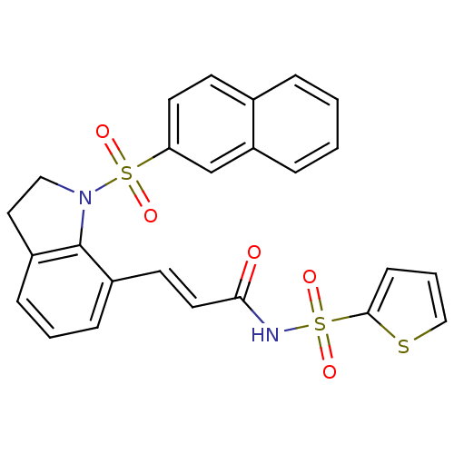 Chemical structure of BindingDB Monomer ID 50303673