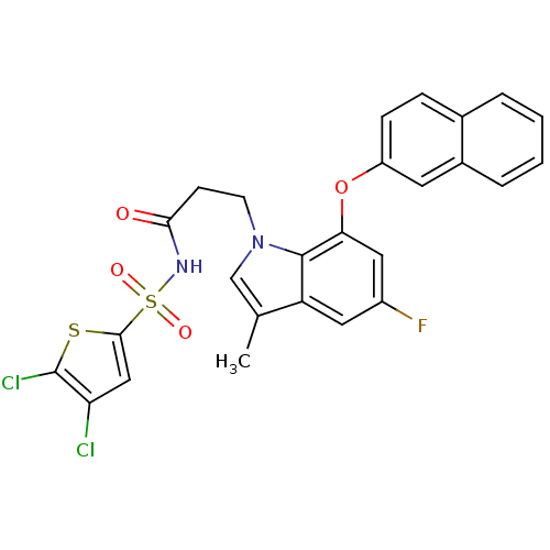 Chemical structure of BindingDB Monomer ID 50303677