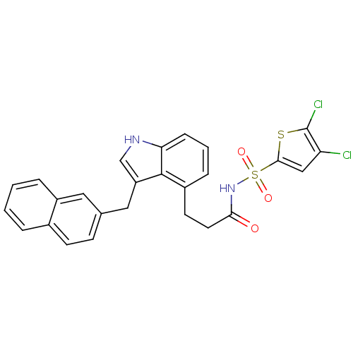 Chemical structure of BindingDB Monomer ID 50303680