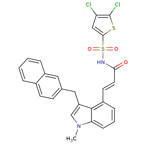 Chemical structure of BindingDB Monomer ID 50303681