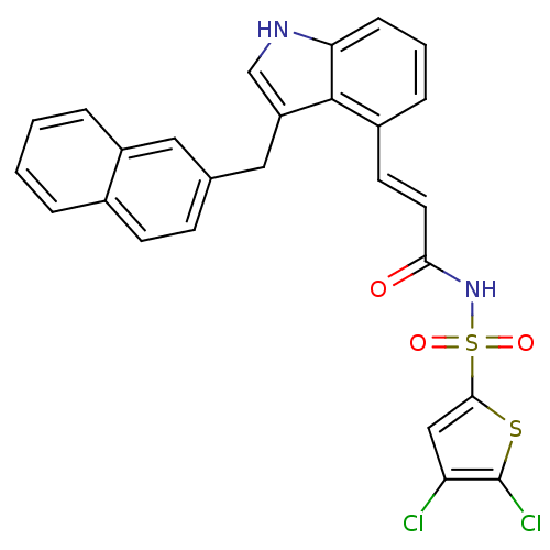 Chemical structure of BindingDB Monomer ID 50303682