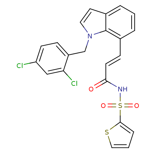 Chemical structure of BindingDB Monomer ID 50303695