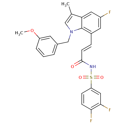 Chemical structure of BindingDB Monomer ID 50303711