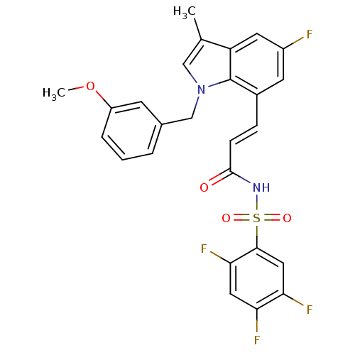 Chemical structure of BindingDB Monomer ID 50303712