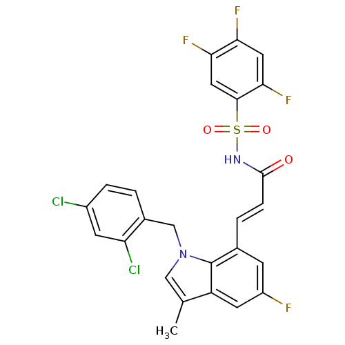 Chemical structure of BindingDB Monomer ID 50303715