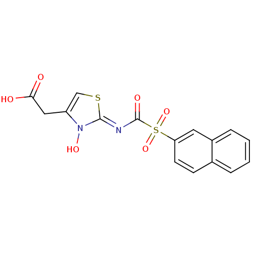 Chemical structure of BindingDB Monomer ID 50303765