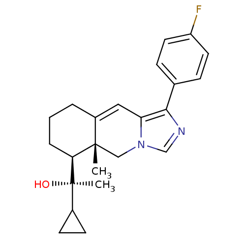 Chemical structure of BindingDB Monomer ID 50303819