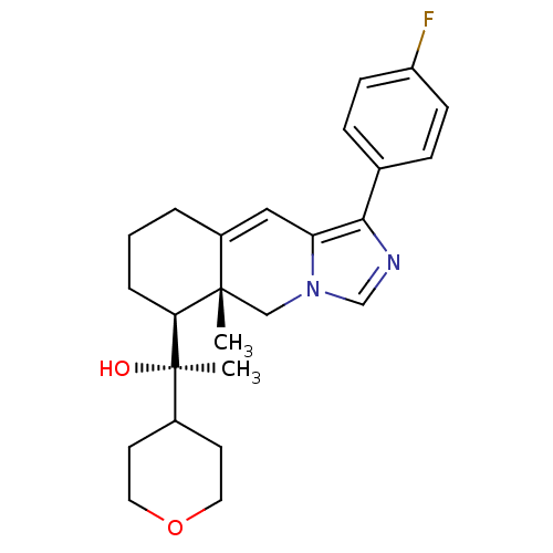 Chemical structure of BindingDB Monomer ID 50303821