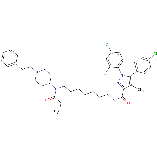 Chemical structure of BindingDB Monomer ID 50303843