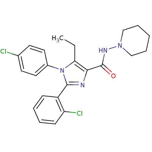 Chemical structure of BindingDB Monomer ID 50303844
