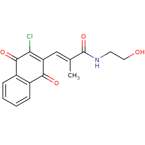 Chemical structure of BindingDB Monomer ID 50303973
