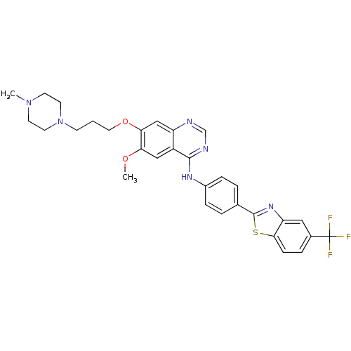 Chemical structure of BindingDB Monomer ID 50304201