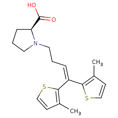 Chemical structure of BindingDB Monomer ID 50304267