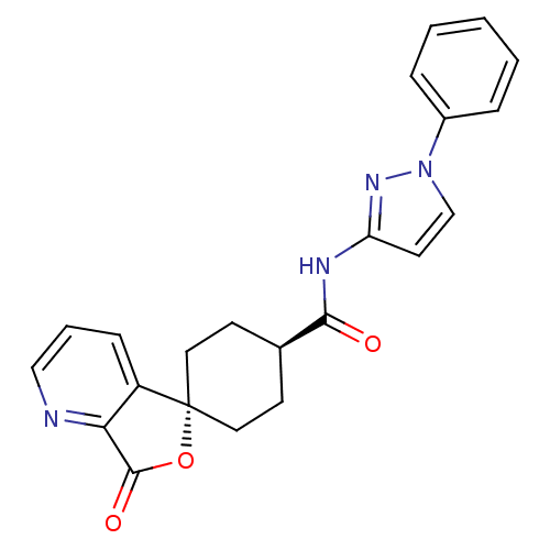 Chemical structure of BindingDB Monomer ID 50304297