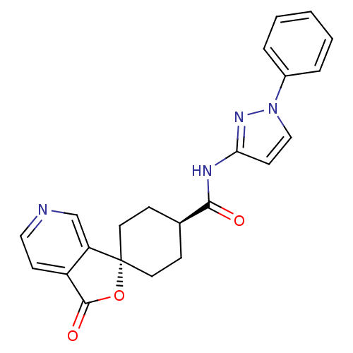 Chemical structure of BindingDB Monomer ID 50304299